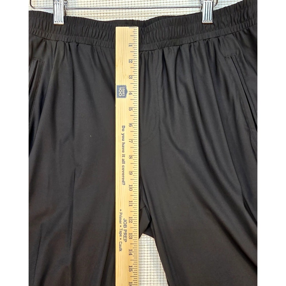 Ash & Eri Hybrid Jogger Pants Black Mens XXL 27" 28" 29" Inseam Short King - Picture 8 of 11